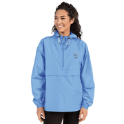 R Z Threads Women's Embroidered Champion Packable Jacket