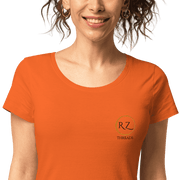 R Z Threads Women’s Eco-Friendly Essential Basic Organic T-Shirt