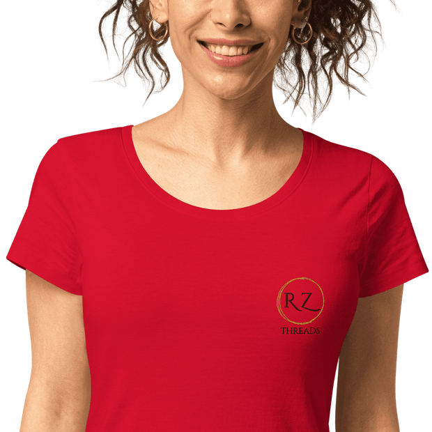 R Z Threads Women’s Eco-Friendly Essential Basic Organic T-Shirt