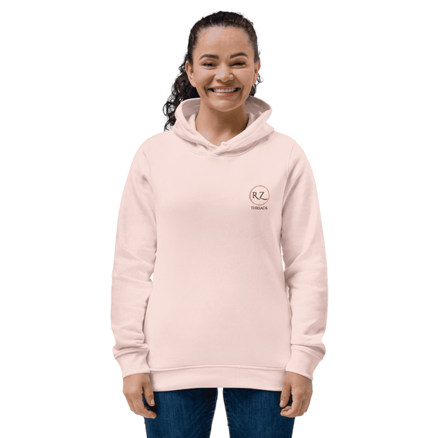 R Z Threads 80% Organic Cotton Women's Eco Fitted Hoodie