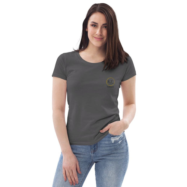 R Z Threads Women's 100% Organic Fitted Eco Tee