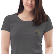 R Z Threads Women's 100% Organic Fitted Eco Tee