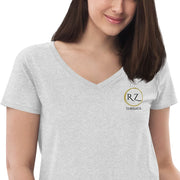 R Z Threads Women’s Recycled V-Neck T-Shirt